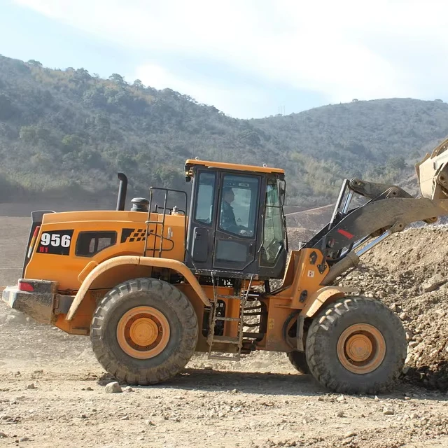 Good Price SyL956 17 Ton 4x4 Heavy Machine Wheel Loader For Sale