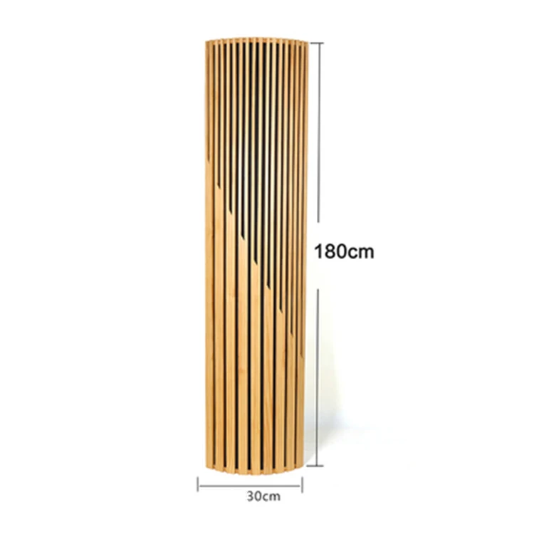 Paulownia wood bass trap  sound diffuser solid wood hotel soundproof and sound-absorbing board