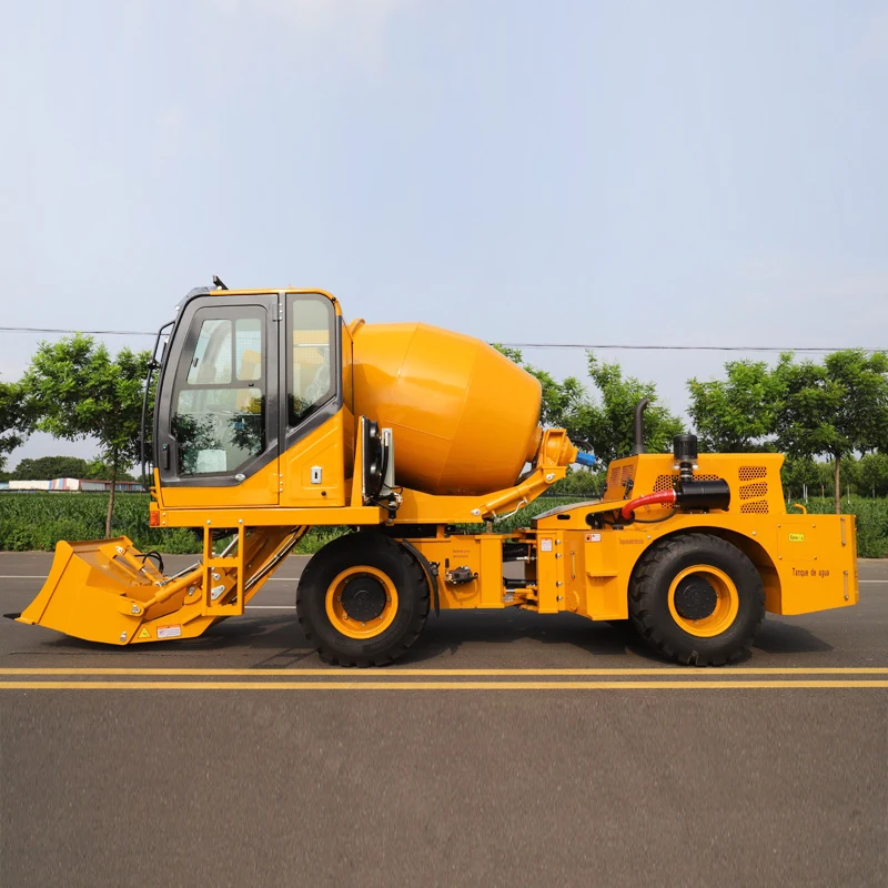 High Rate Of Return 4 Wheel Drive Mini Concrete Mixer Truck Capacity For Sale