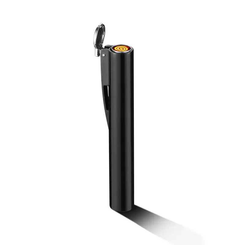 Customized High Quality Metal Small USB Lighter Portable Windproof Induction Charging Lighter