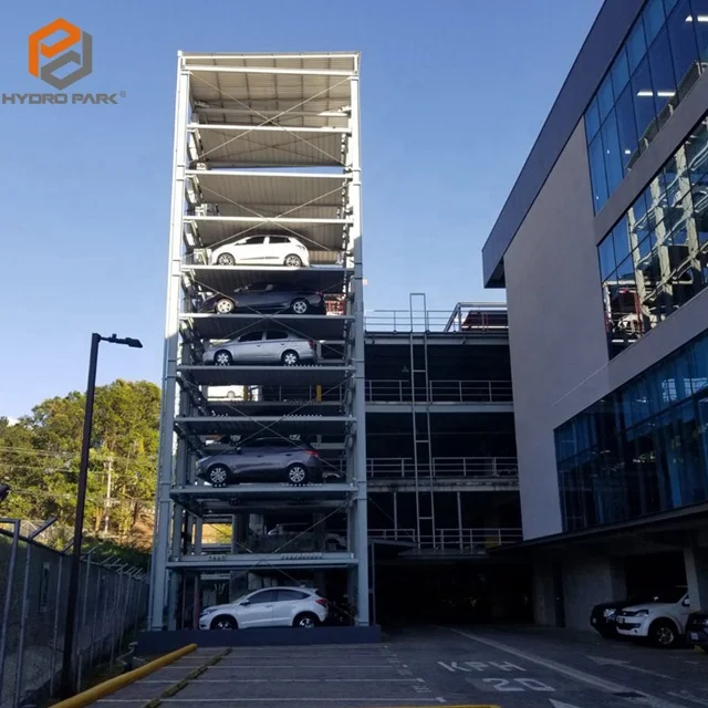 Vertical Car Parking System Mechanical Automated Parking Building Automatic Parking Tower