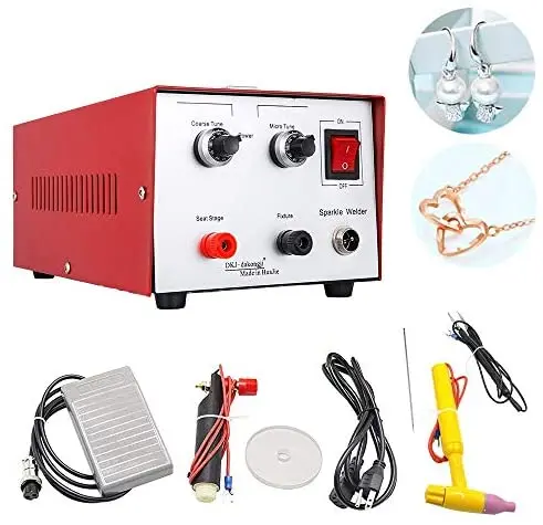 Gold jewelry spot welding machine Gold necklace ring welding machine desktop laser welding handheld laser touch welding machine