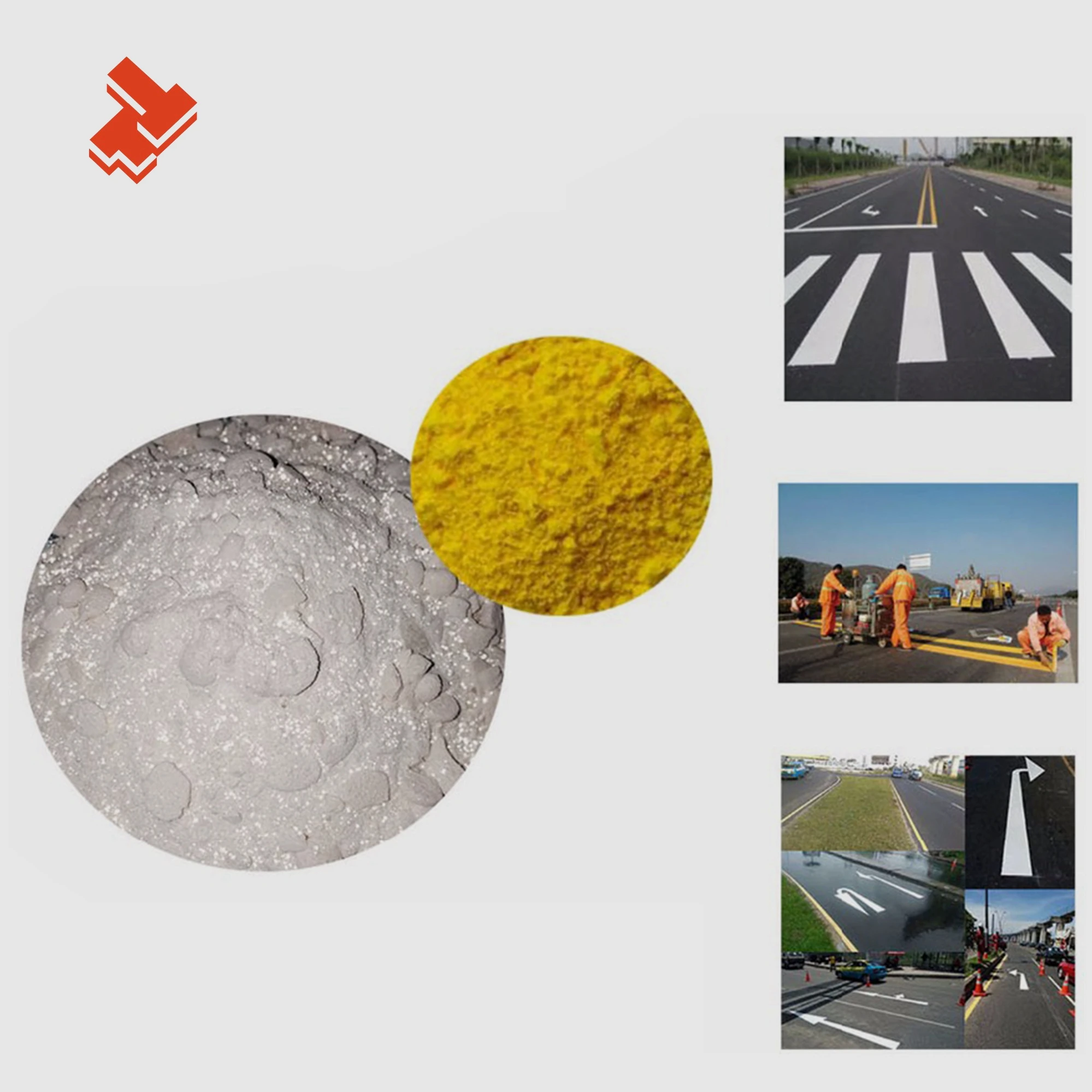 
Factory Price Thermoplastic Road Marking Paint High Reflective Yellow Color 