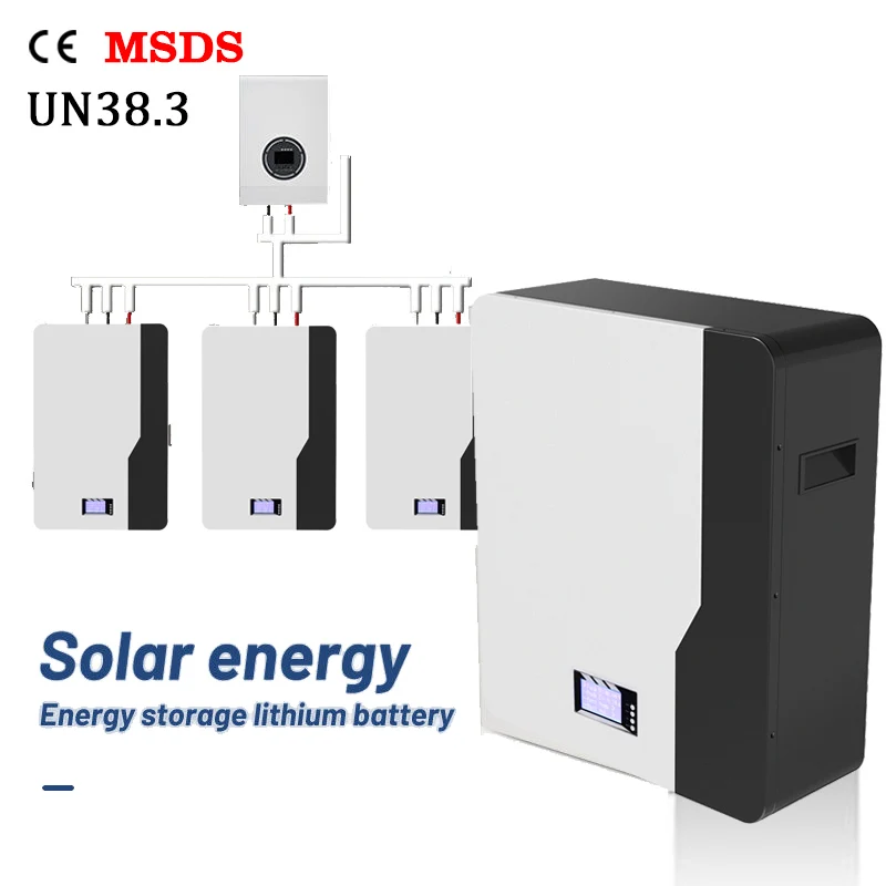 Home Energy Battery Lifepo4 Battery Case Solar Powerwall Battery 48V 200Ah Inverter Energy Storage System All in One Ess