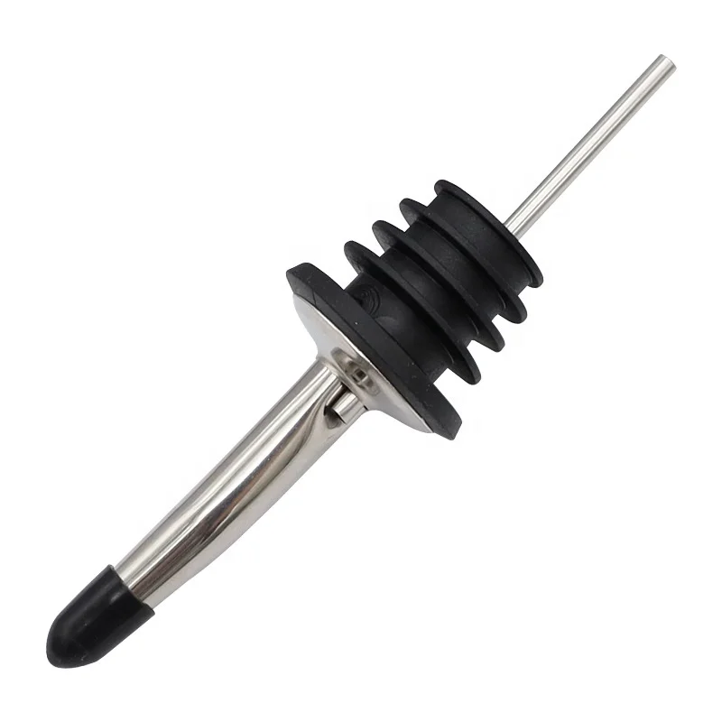 304 Stainless steel wine pourer and stopper silicone seal aerator pourer for bar accessories