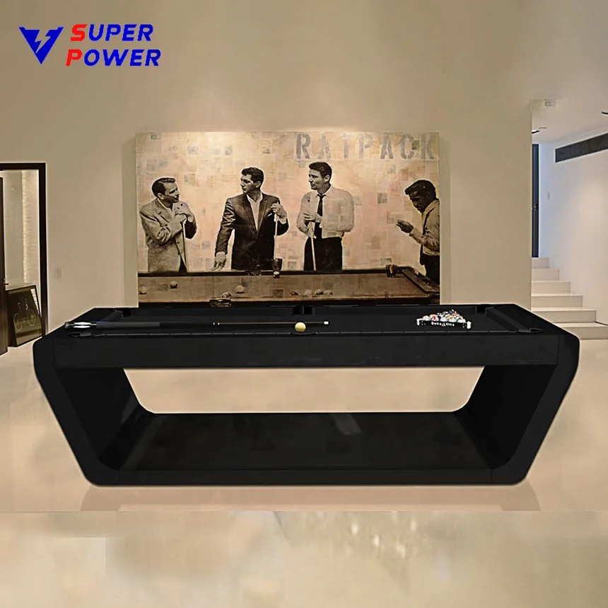 2021 New arrival Luxury modern 7ft 8ft slate maple solid wood bar billiard pool table for sale