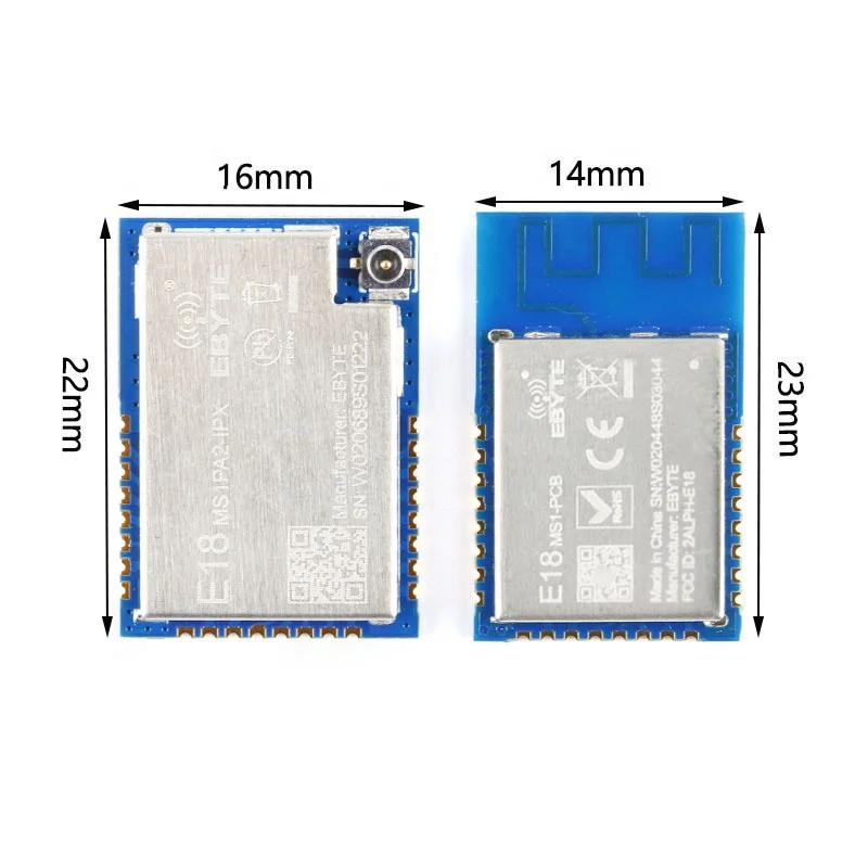 Hot sale 2.4G 4dBm 2.5mW IOT Zigbee RF CC2530F256 Wireless Transceiver WIFI Module