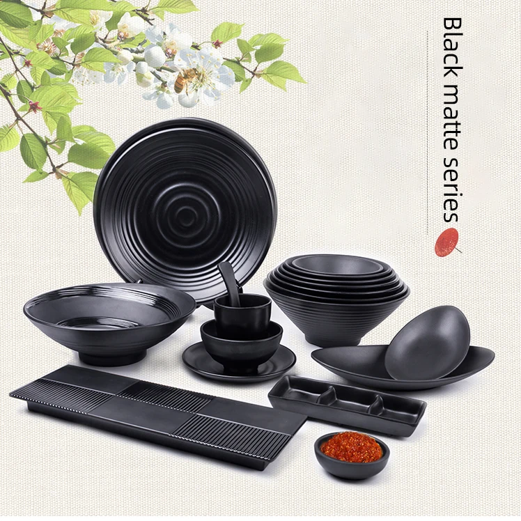 Японская пищевая тарелка антикоррозийная гарнир кухонные тарелки меламиновые Меламиновый соус