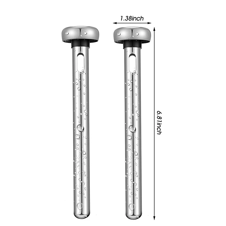 2022 Amazon seller 304 Stainless steel beer chiller stick with standard color box