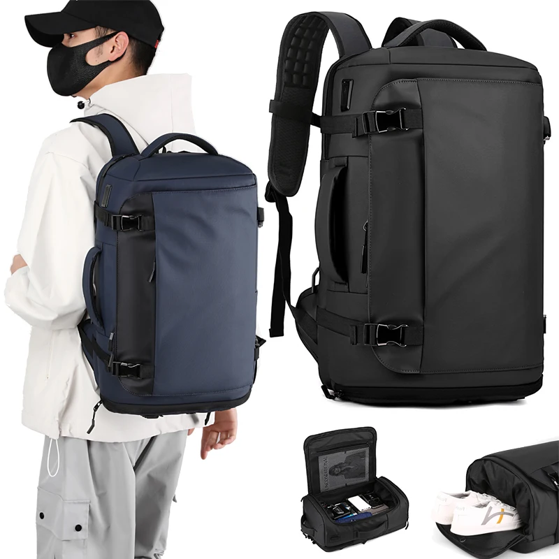 custom logo oxford 18 inch convertible tote youth college usb backpack laptop notebook bag