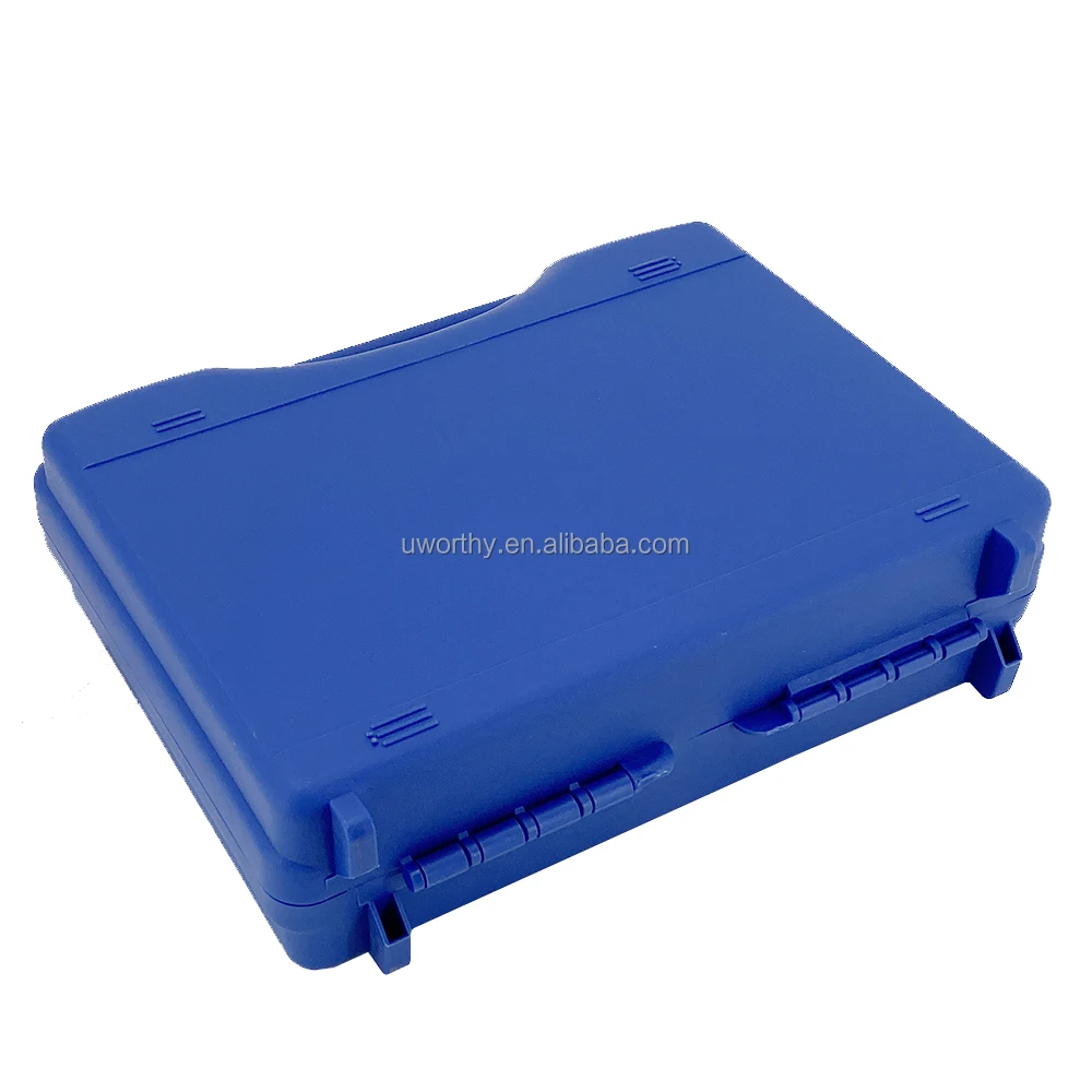250x210x70mm Custom Blue Promotional Reasonable Cheap Price Hard PP Material Portable Plastic Protective Case Box with Foam