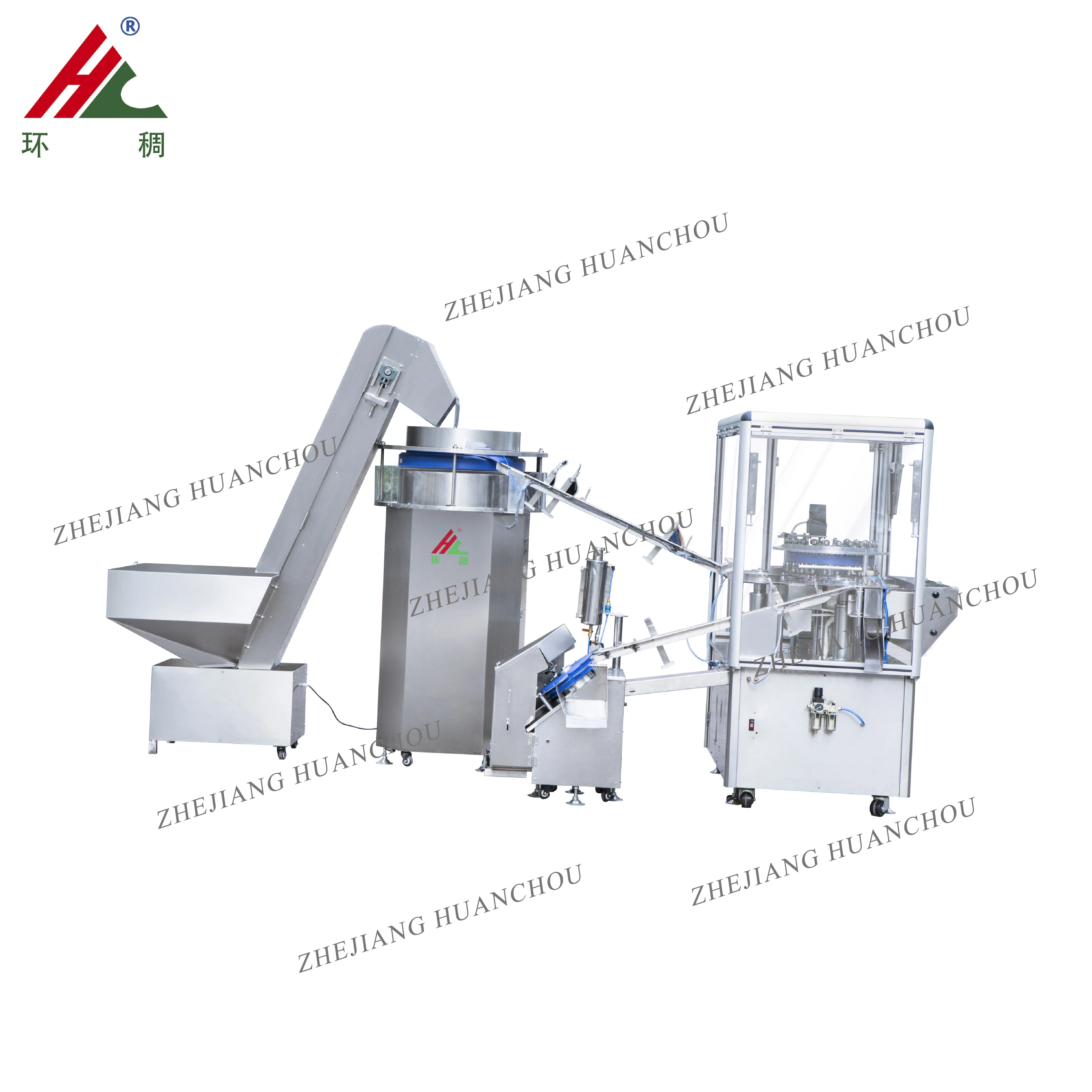High-productivity Sterile arterial blood gas syringe  With safety cover syringe printing machine  Zhejiang Huanchou
