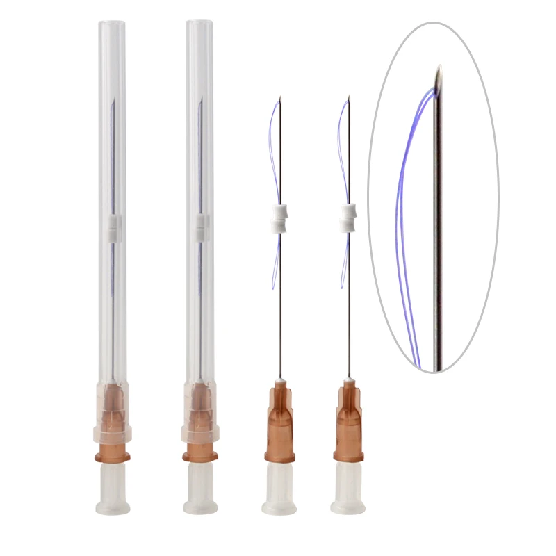 korea Body Lifting Pdo Double/Tornado Screw Sharp Needle Hilos Tensores Pdo Thread