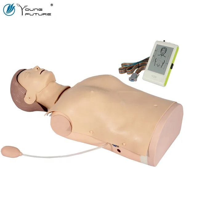 Electronic Half-Body CPR Training Manikin