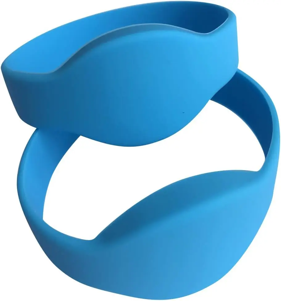 Smart Band Bracelet 125khz ID Chip Rfid Nfc Silicone Events Wristband 13.56mhz QR Nfc Silicone Bracelets