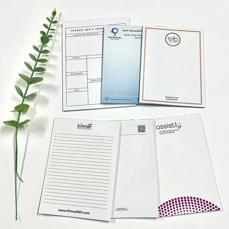 Loose leaf notepad tear off custom logo notepad/to do list notepad/A5 notepad functional notepad