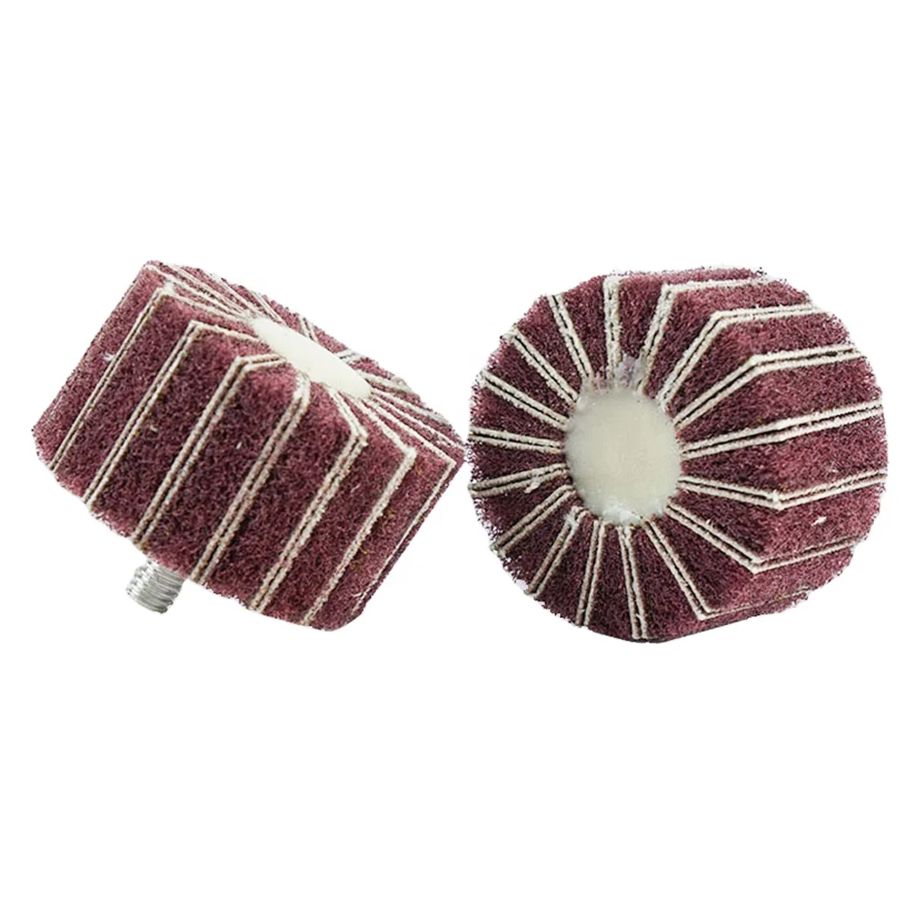 
Interleaf Mounted Non - Woven Abrasive Flap Wheel 