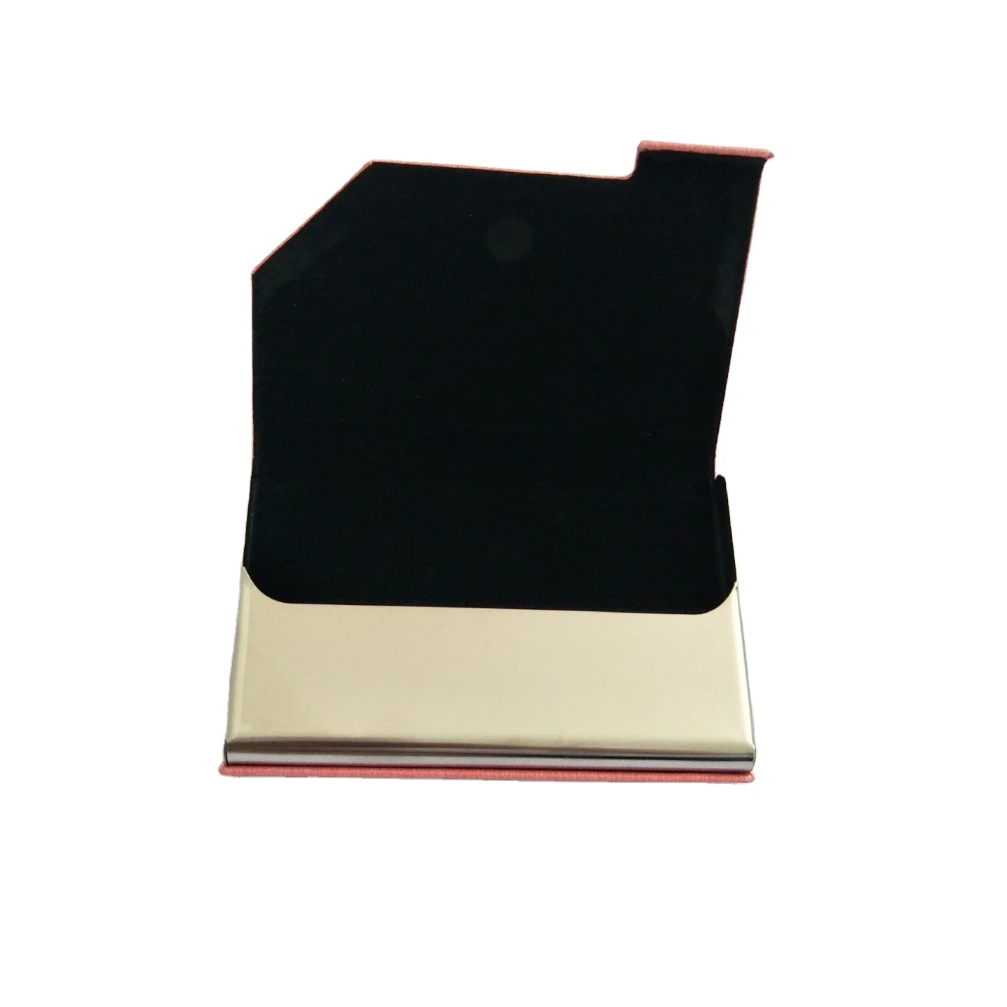 PU business card holder conference business  gift business card holder manufacturers laser logo customized