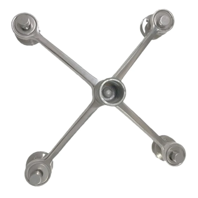 OEM / ODM Hardware 304 314 Spider Glass Holder Curtain Walls Accessories for Building