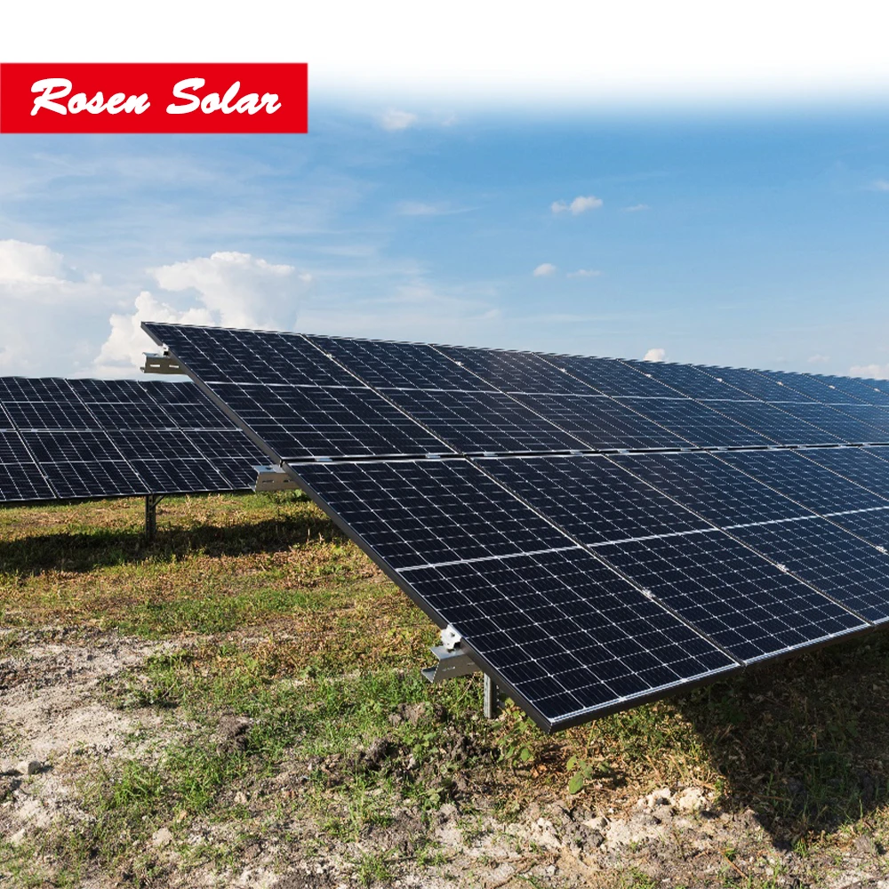  Rosen Solar Alibaba лучший поставщик 120 ячеек полуобрезанные Моно 360 Вт 380 солнечные батареи солнечная