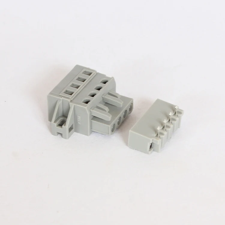 China Wholesale Pluggable 5.0mm Pitch Screwless Terminal Block Connector
