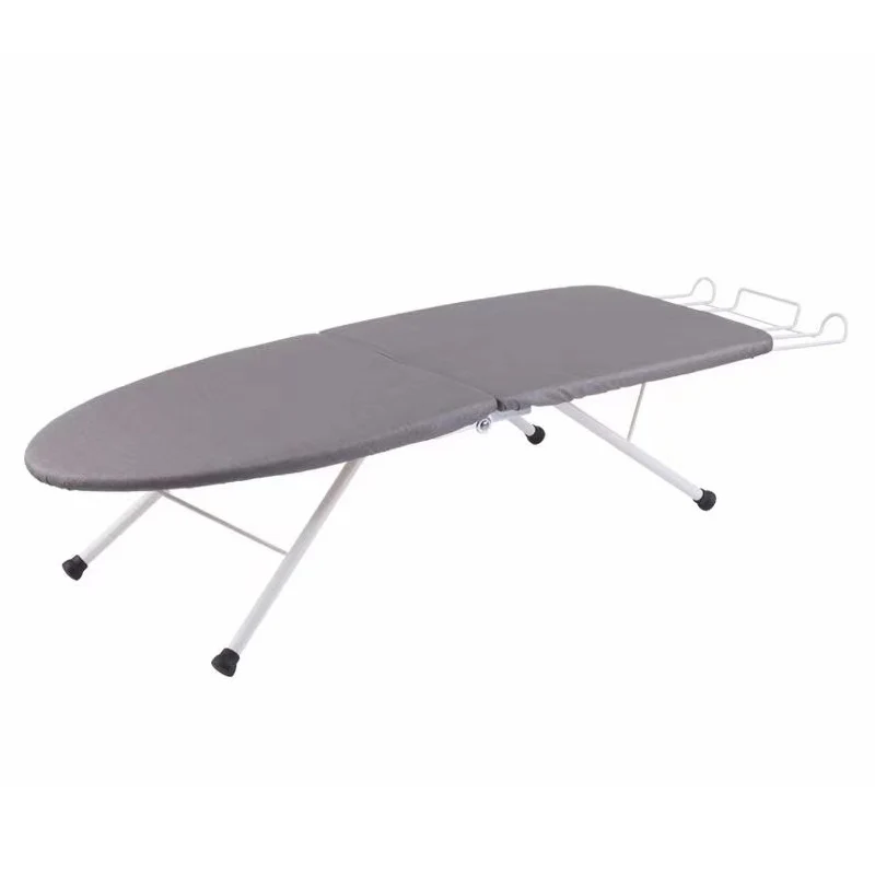 Factory Hot Sale Small Tabletop Compact Ironing Board with Retractable Iron Rest Foldable Ironing Clothes Rack Iron Pad Board