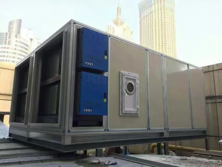 4000cfm Multi functional electrostatic precipitator spare parts  smoke eater esp filter