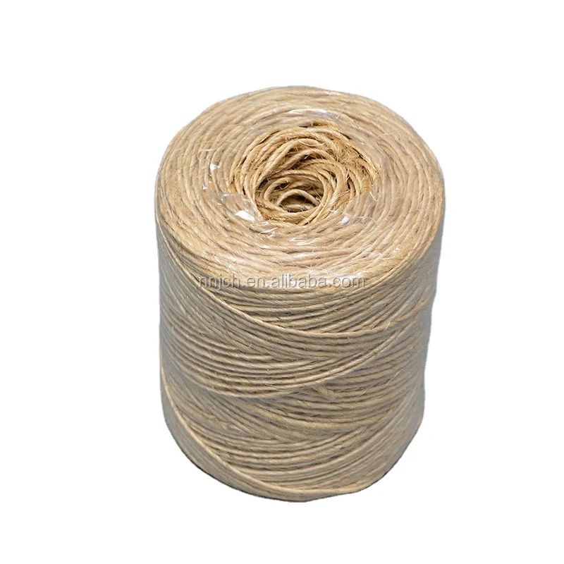 Sisal Spun Yarn Sisal Yarn Unoiled/Clipped with Shrink Wrap