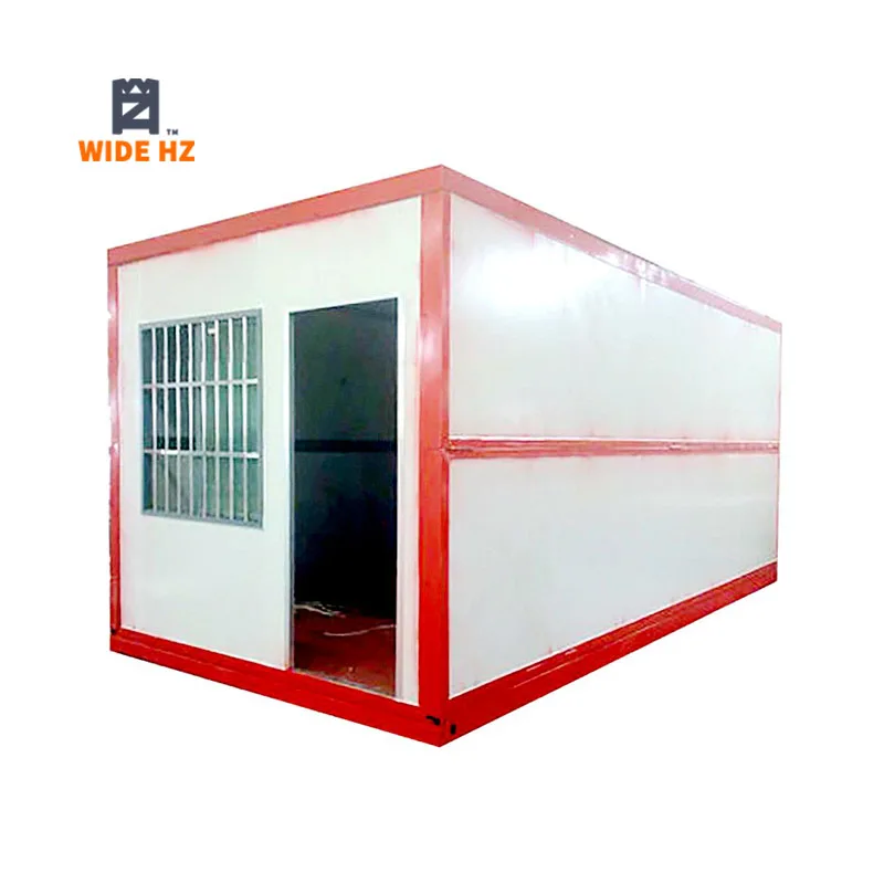 Folding prefabricated flat pack container office 20Ft homes Philippines folding houses quick build container house cabins