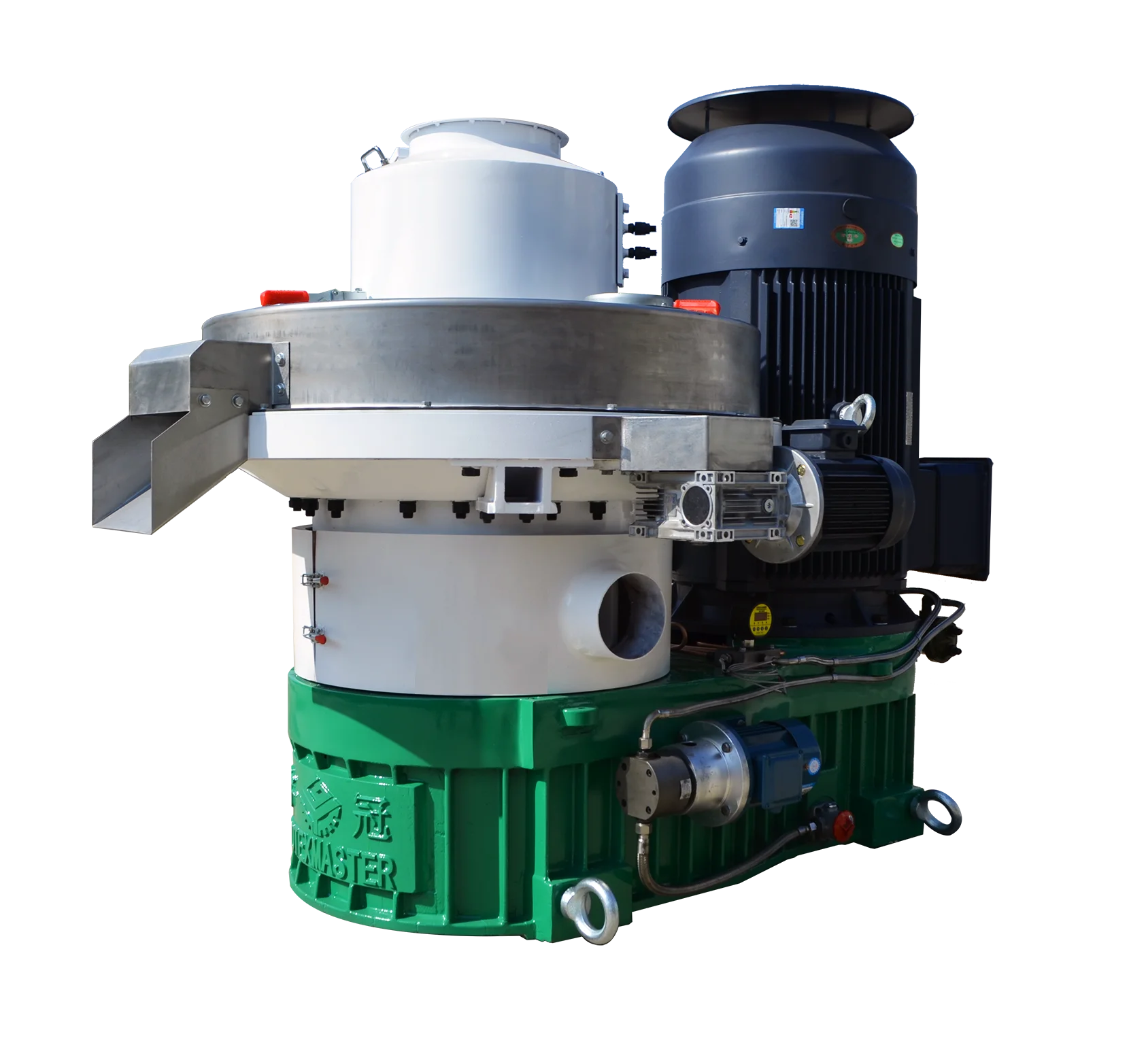 Rotex High Capacity Hot Sale 3-4T/H Capacity Centrifugal Vertical Ring Die Pellet Mill Equipment