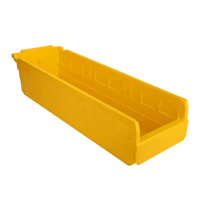 Industrial warehouse stack stackable plastic used parts picking storage boxes bins