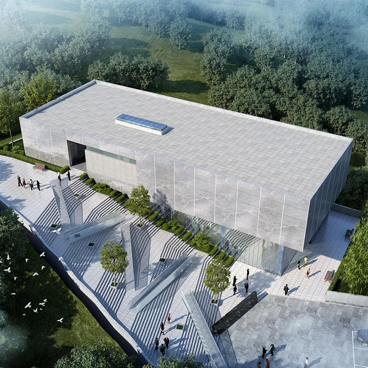 YONZ 120W double glass module transparent bipv solar panel glass facade for building