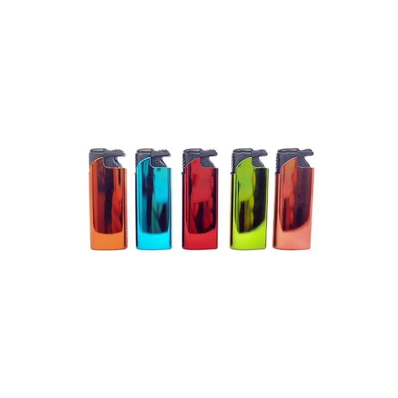 Most popular metal plastic lighter smoking lighters metal gas lighters