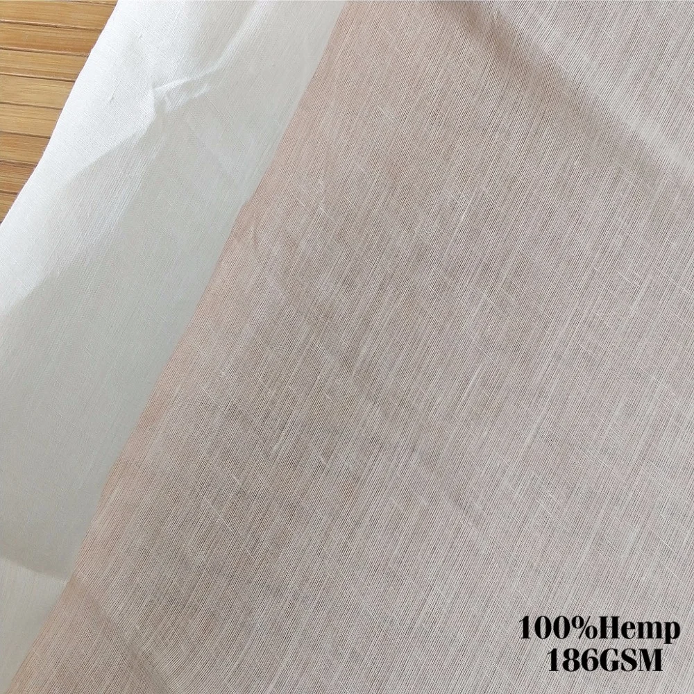 
Wholesale 100% Hemp Fabric In Stocks For Garment And Shirt 