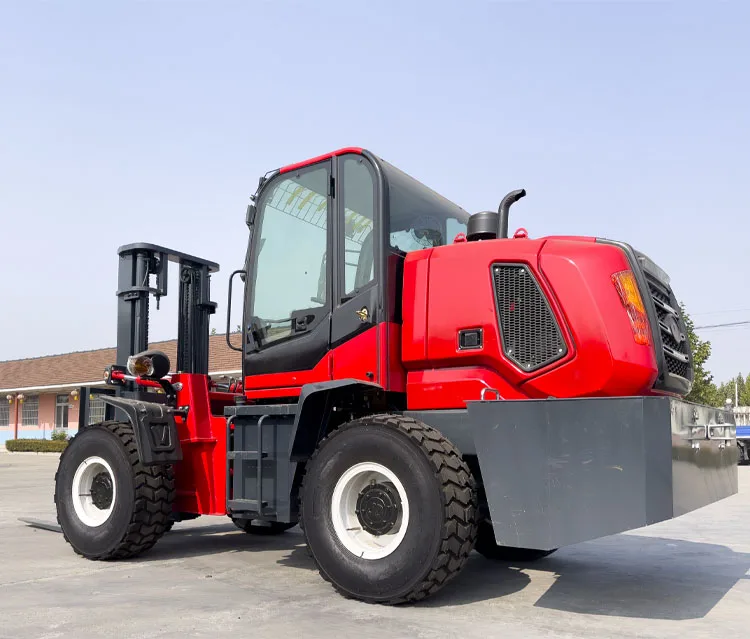 Factory price for sale besla 3 ton 4 ton  5tons 6 tons diesel atv rough terrain forklift with Eruo III Euro V engine
