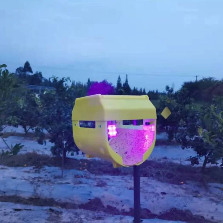 Insects Fly Killer Trap Attracting Electric Insect Catcher Insecticidal Lamp Pest Control Solar Light Equipment Outdoor Traps