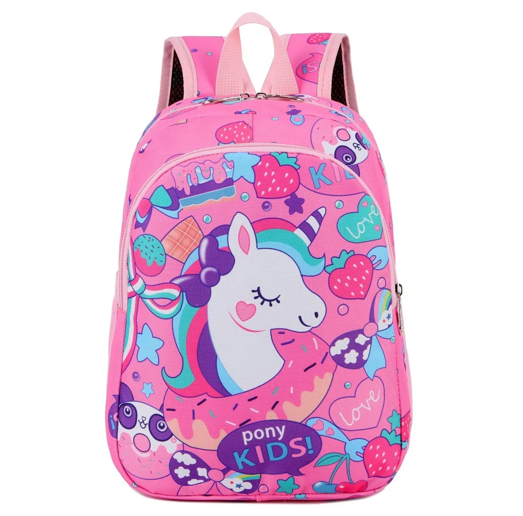 2023 new design  Haslor BSCI school bags for girls unicorn et payite
