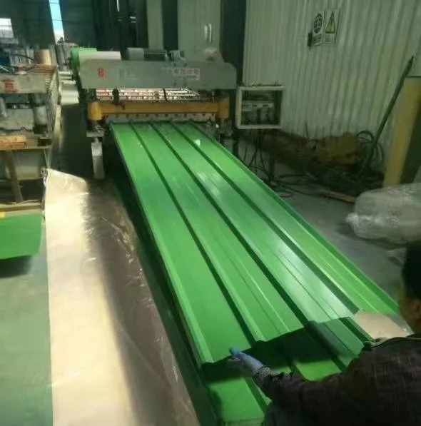 Hot sale zinc coated corrugated steel top quality rolled steel sheet galvanized prepainted steel