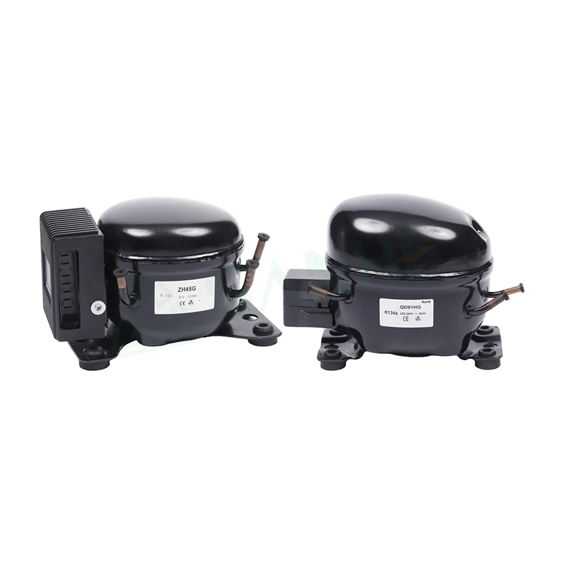 Refrigeration Piston Compressors Compressor Refrigerator R134a 12v 24 Volt Refrigerator Compressor