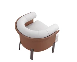 Hot sale high quality Plywood velvet wood bedroom single lazy recliner sofa chair cushioned modern armchairs