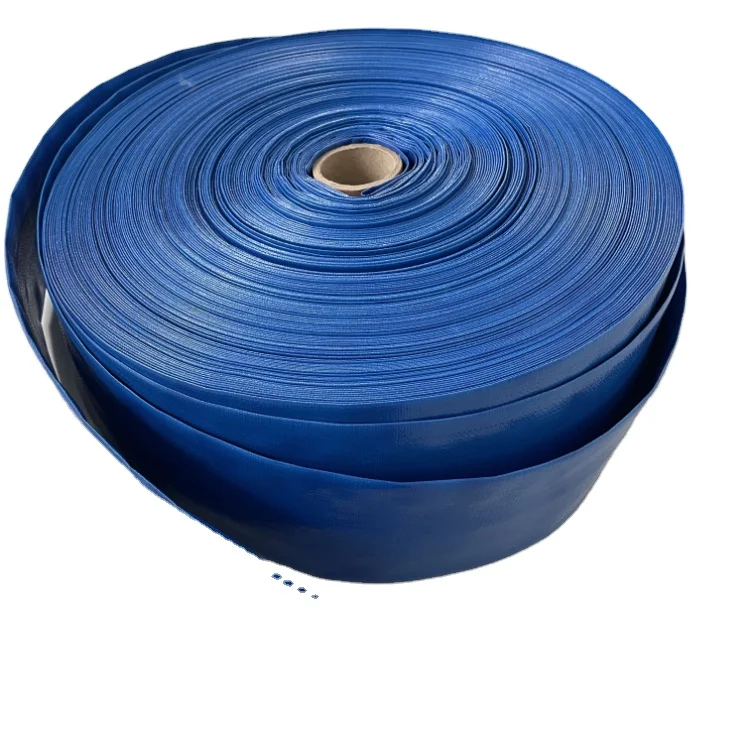 High Quality Polymer Circumferential Braided High Pressure Hose Irrigation Pipes plastic PE Layflat Hose