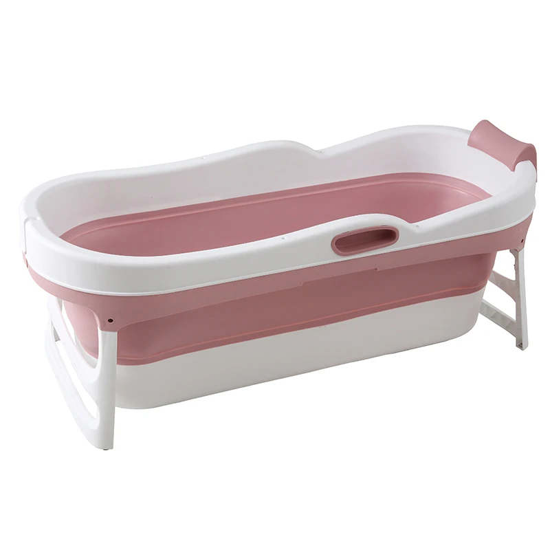 Household Adult SPA Bucket Bathroom Shower Barrel Folding Plastic Tub