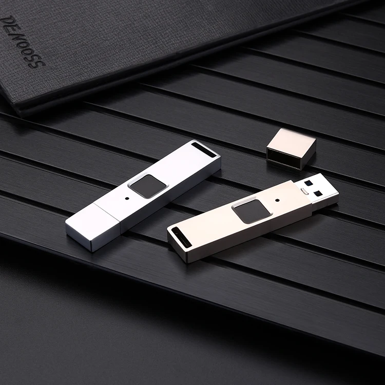 Custom Logo Encrypted Encrypted Flash Drive Fingerprint Usb Mini Scanner