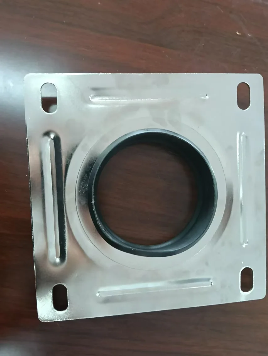 Square Steel Galvanized Truck Trailer Body Parts Floor Tie down Anchor Lashing D Ring with Recessed Pan Fitting