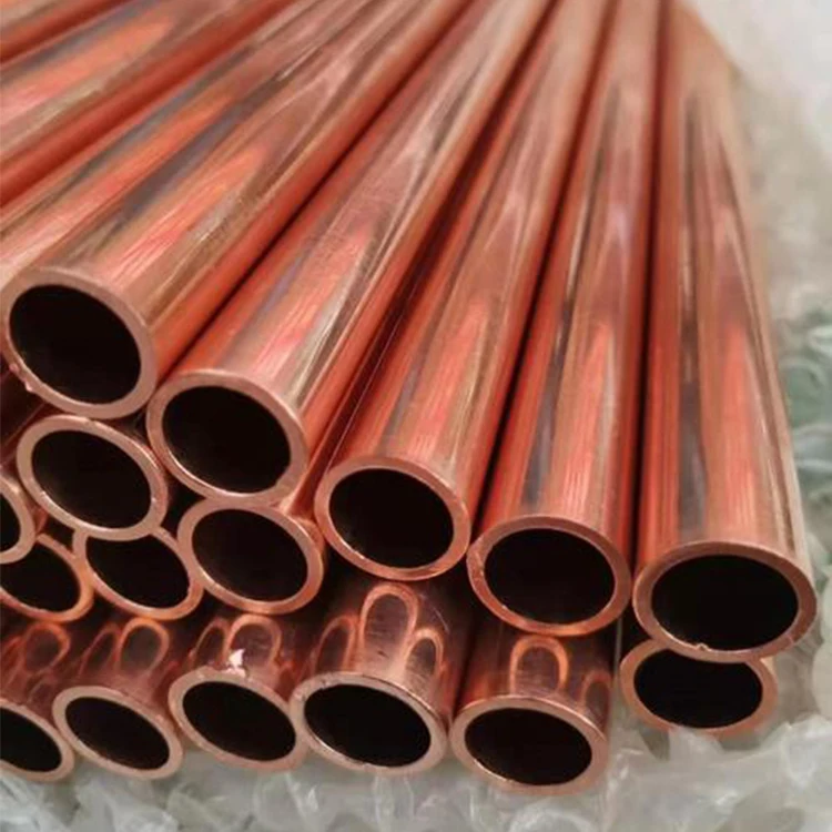 High quality, wholesale and cheap twisted copper pipe smooth surface copper pipes 5 inch copper pipe