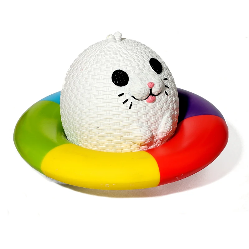 No Hole Ocean Sea Animal Bathtub Toys Floating Squirter Toys Baby Bath Tub Toys for Baby Toddlers Kids