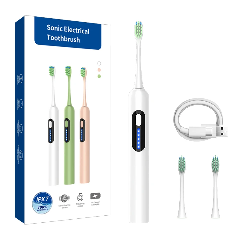 New Designed Automatic  Gum Care Oral Hygiene Sonic  Electric Toothbrush