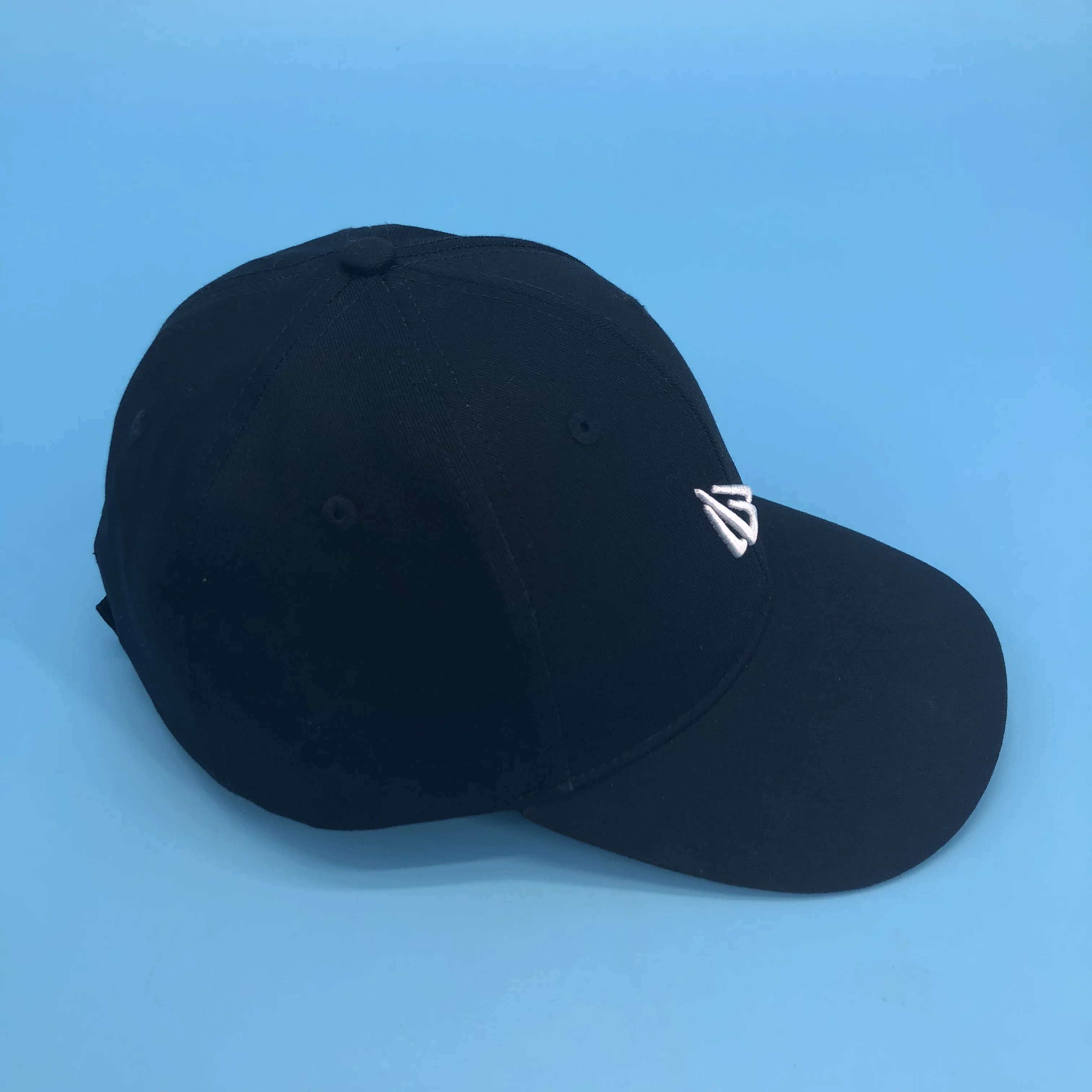 Amazon Hot Sale custom embroidery logo Black Baseball LED Light golf Cap for Camping,Running and Fishing