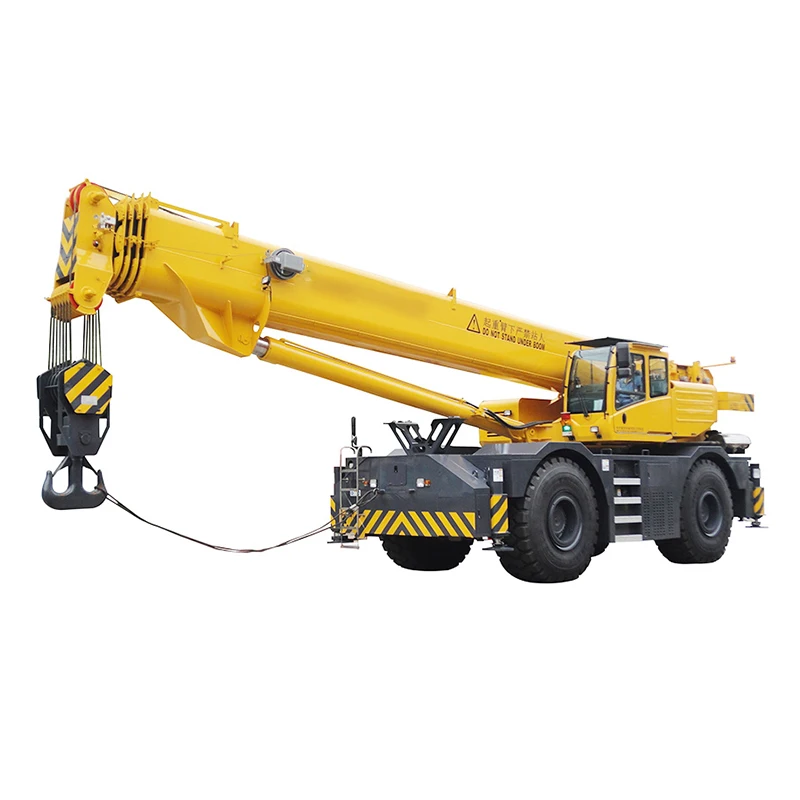 All Terrain Telescopic Rough Terrain Crane 80Ton RT80 used 50 ton rough terrain crane