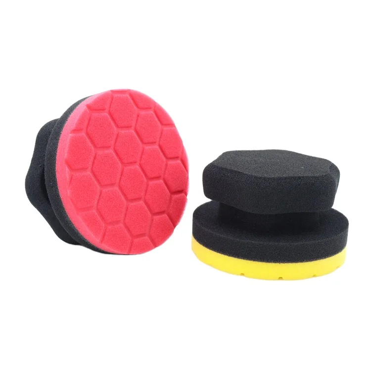  Best Selling Custom wholesale foam wax pad Car Waxing Polishing Applicator Tire Dressing car